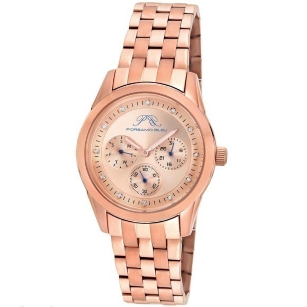 New Best Value Porsamo Bleu Diamond Watch (F4)